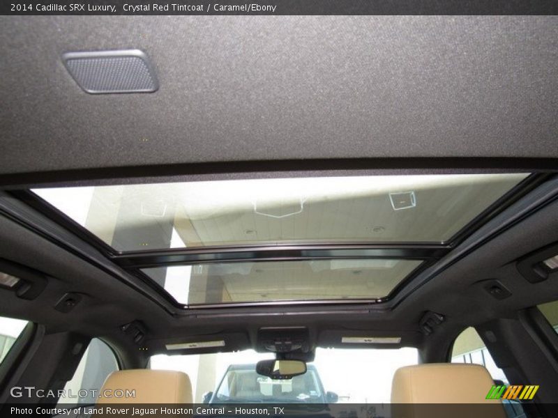 Crystal Red Tintcoat / Caramel/Ebony 2014 Cadillac SRX Luxury