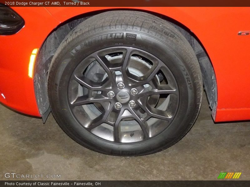 Torred / Black 2018 Dodge Charger GT AWD