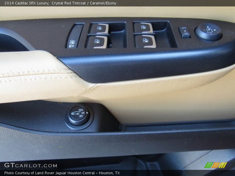 Crystal Red Tintcoat / Caramel/Ebony 2014 Cadillac SRX Luxury