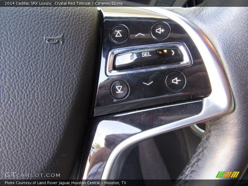 Crystal Red Tintcoat / Caramel/Ebony 2014 Cadillac SRX Luxury