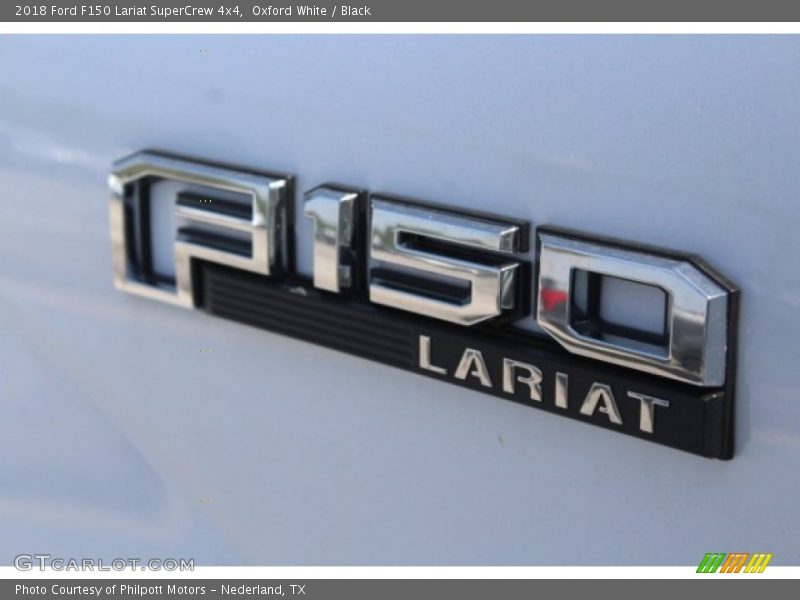 Oxford White / Black 2018 Ford F150 Lariat SuperCrew 4x4