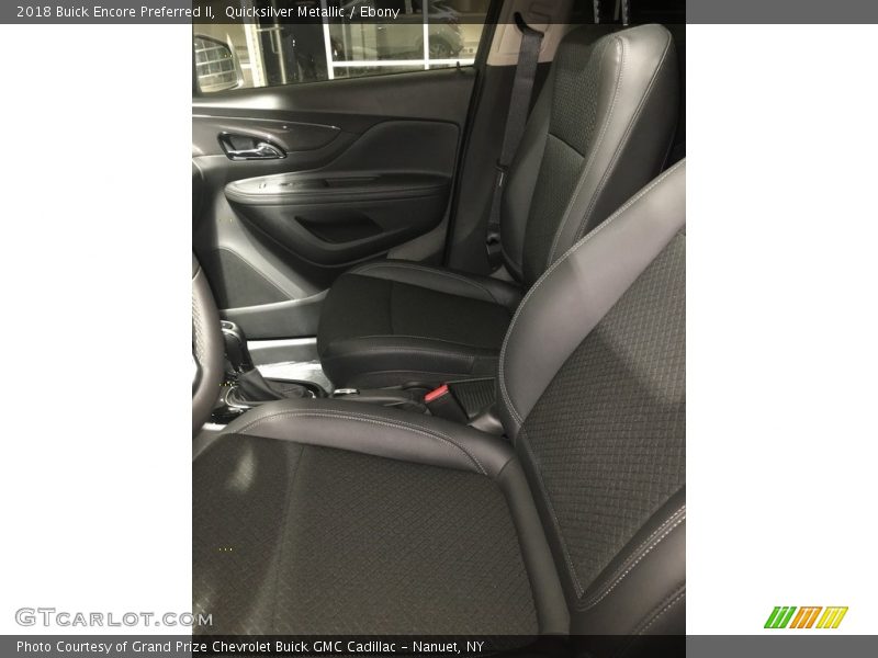 Quicksilver Metallic / Ebony 2018 Buick Encore Preferred II