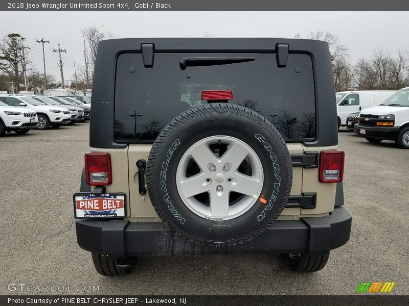 Gobi / Black 2018 Jeep Wrangler Unlimited Sport 4x4
