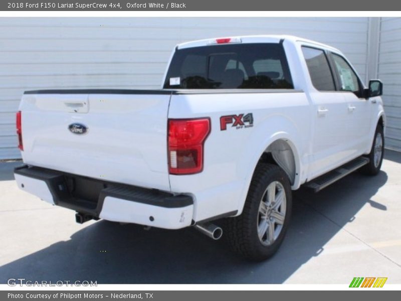 Oxford White / Black 2018 Ford F150 Lariat SuperCrew 4x4