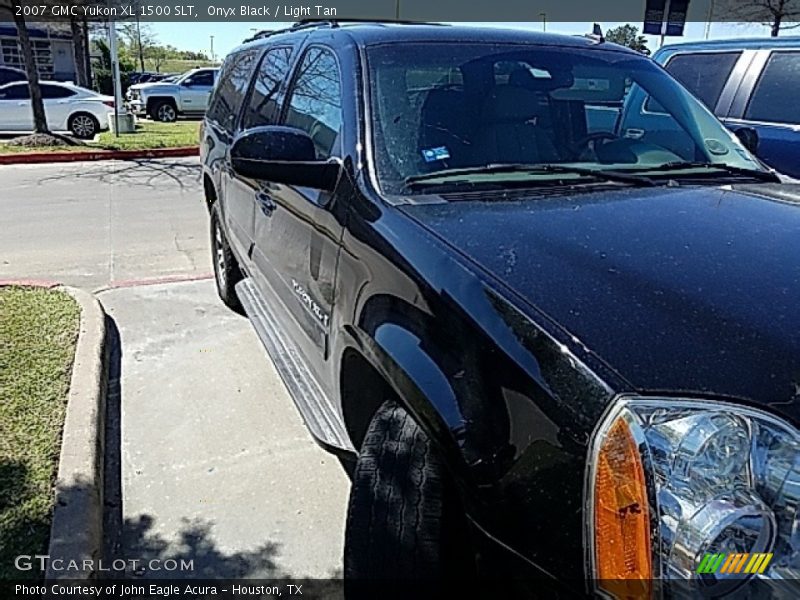 Onyx Black / Light Tan 2007 GMC Yukon XL 1500 SLT