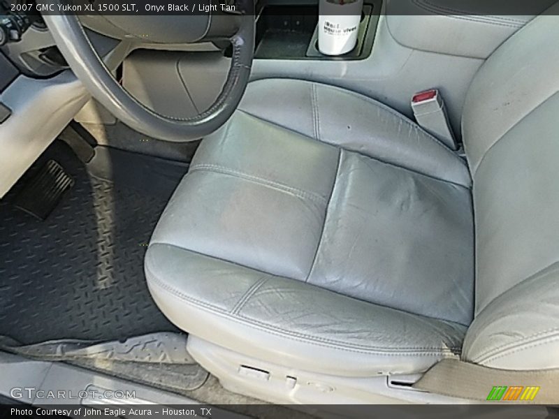 Onyx Black / Light Tan 2007 GMC Yukon XL 1500 SLT