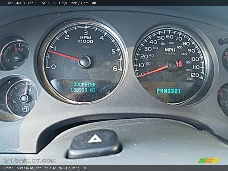 Onyx Black / Light Tan 2007 GMC Yukon XL 1500 SLT
