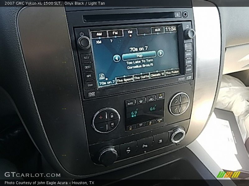 Onyx Black / Light Tan 2007 GMC Yukon XL 1500 SLT