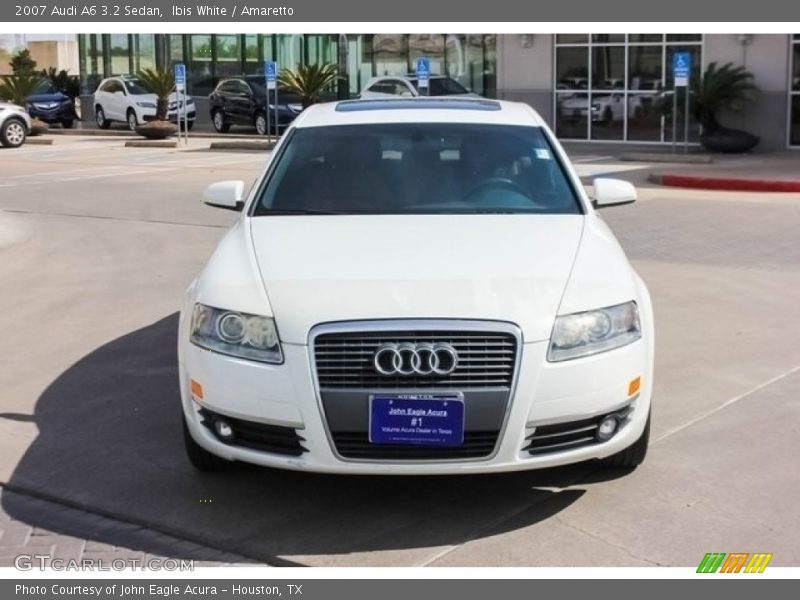 Ibis White / Amaretto 2007 Audi A6 3.2 Sedan