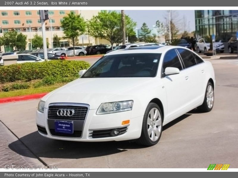 Ibis White / Amaretto 2007 Audi A6 3.2 Sedan