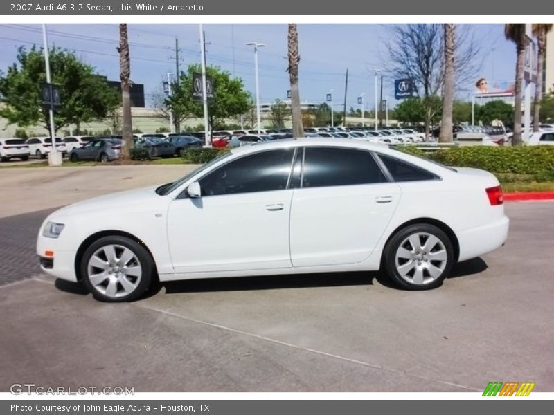 Ibis White / Amaretto 2007 Audi A6 3.2 Sedan