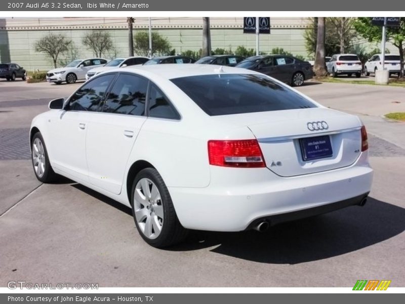 Ibis White / Amaretto 2007 Audi A6 3.2 Sedan