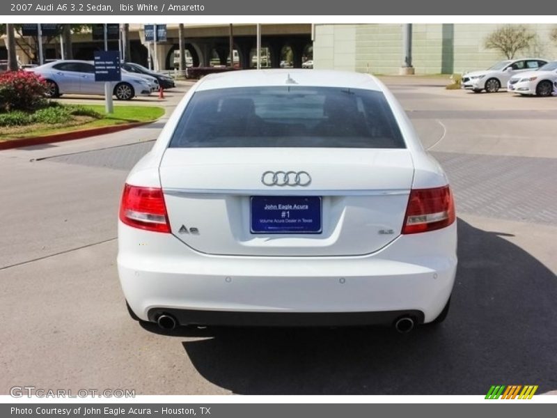 Ibis White / Amaretto 2007 Audi A6 3.2 Sedan