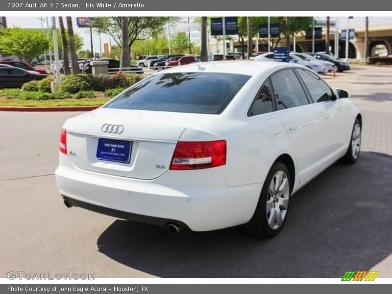 Ibis White / Amaretto 2007 Audi A6 3.2 Sedan