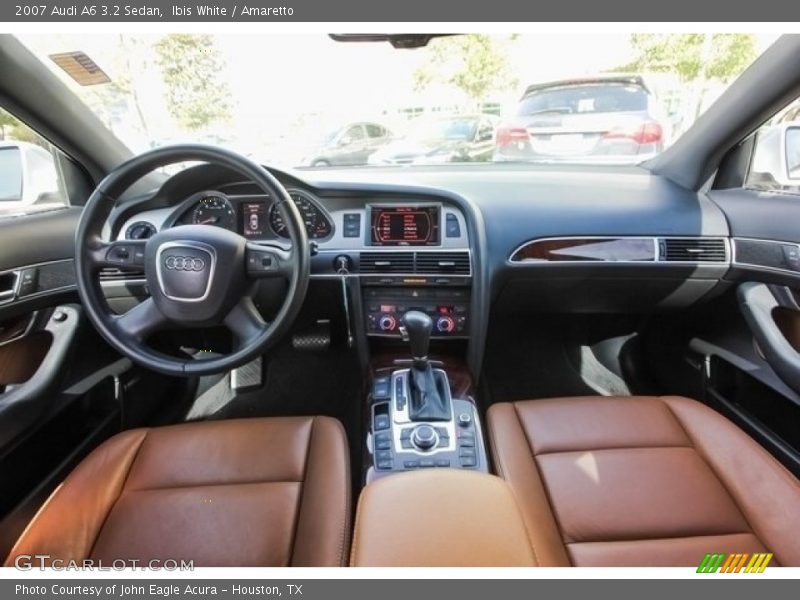 Ibis White / Amaretto 2007 Audi A6 3.2 Sedan