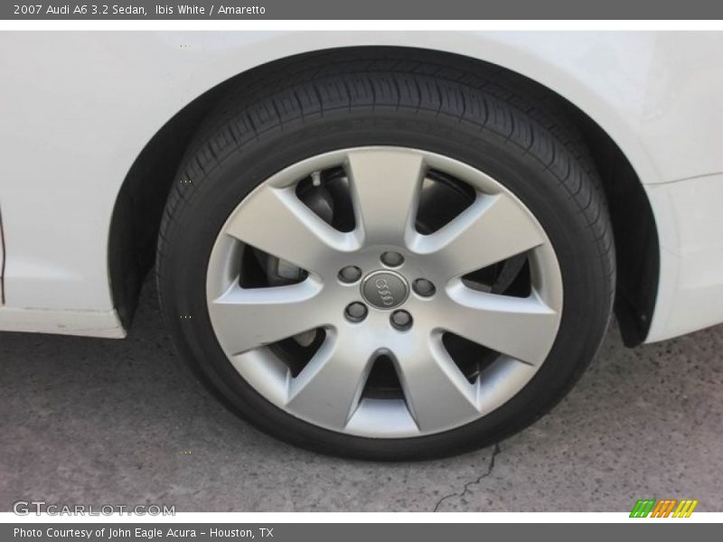Ibis White / Amaretto 2007 Audi A6 3.2 Sedan