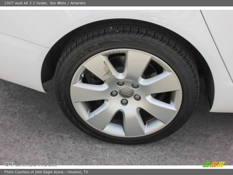 Ibis White / Amaretto 2007 Audi A6 3.2 Sedan