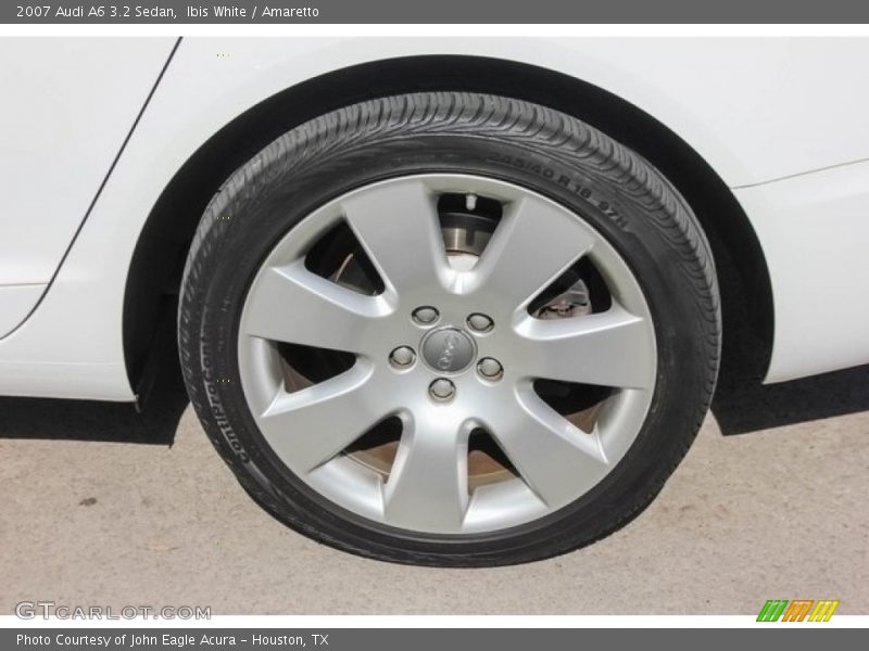 Ibis White / Amaretto 2007 Audi A6 3.2 Sedan