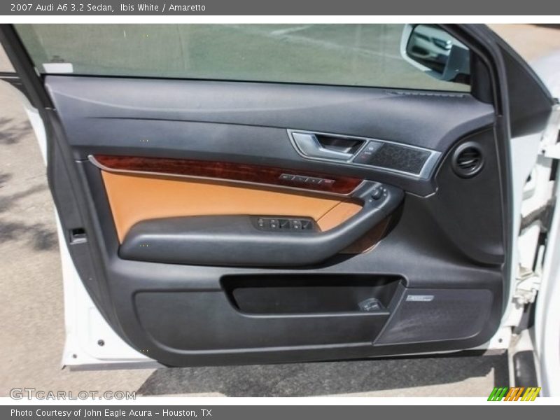 Ibis White / Amaretto 2007 Audi A6 3.2 Sedan