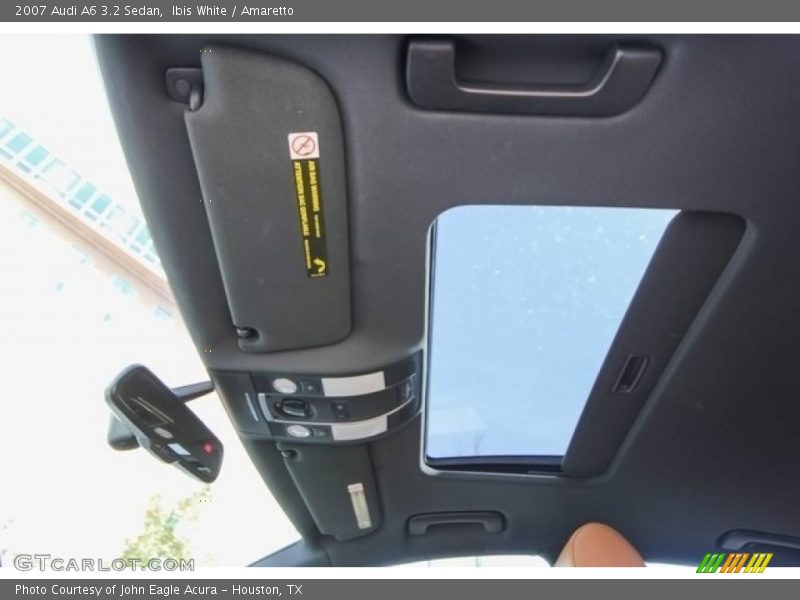 Ibis White / Amaretto 2007 Audi A6 3.2 Sedan