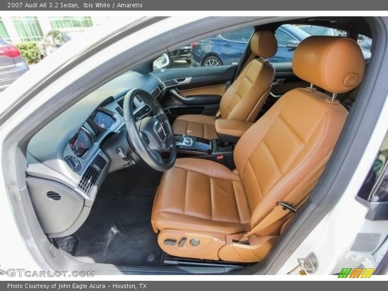 Ibis White / Amaretto 2007 Audi A6 3.2 Sedan