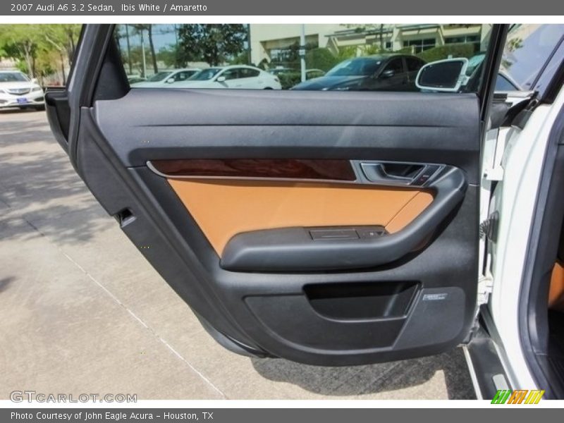 Ibis White / Amaretto 2007 Audi A6 3.2 Sedan