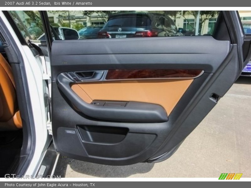 Ibis White / Amaretto 2007 Audi A6 3.2 Sedan