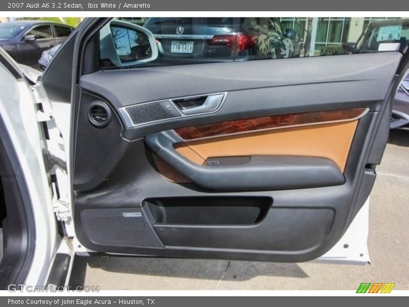 Ibis White / Amaretto 2007 Audi A6 3.2 Sedan