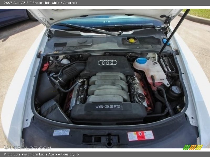 Ibis White / Amaretto 2007 Audi A6 3.2 Sedan