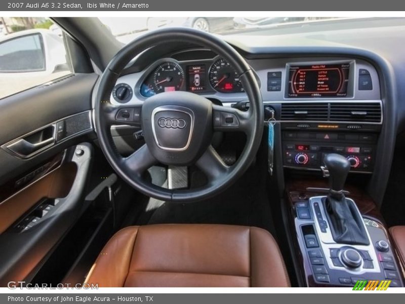 Ibis White / Amaretto 2007 Audi A6 3.2 Sedan
