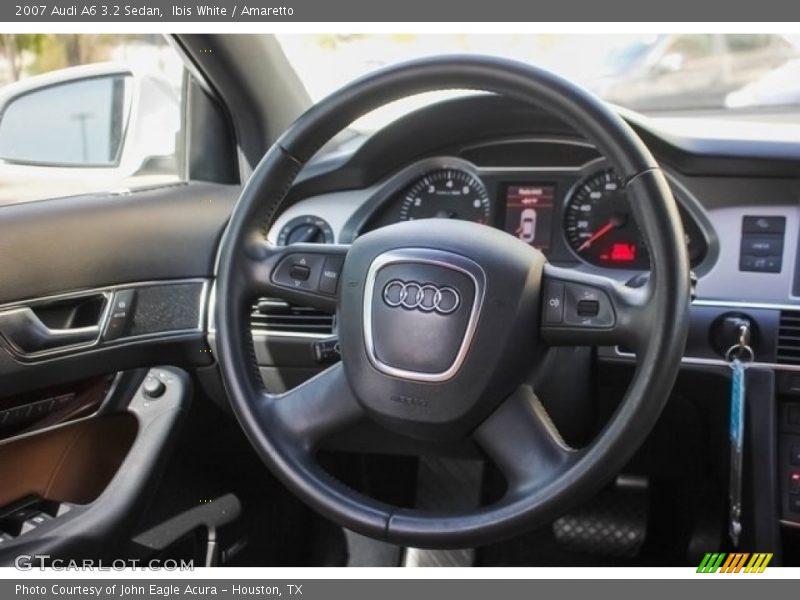Ibis White / Amaretto 2007 Audi A6 3.2 Sedan