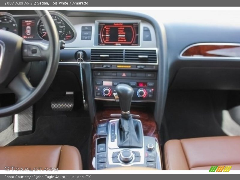 Ibis White / Amaretto 2007 Audi A6 3.2 Sedan