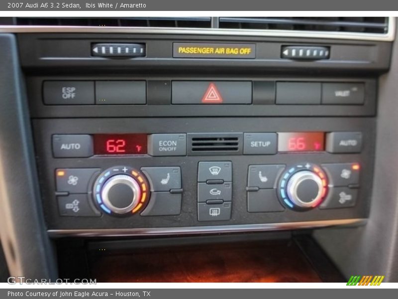 Ibis White / Amaretto 2007 Audi A6 3.2 Sedan