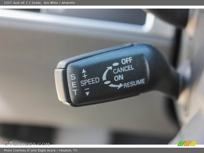 Ibis White / Amaretto 2007 Audi A6 3.2 Sedan