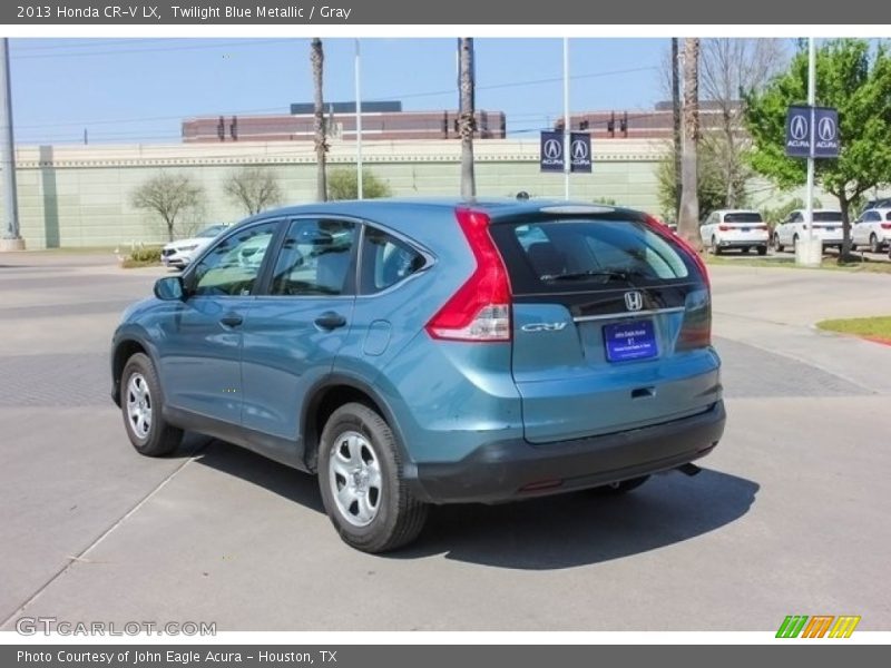 Twilight Blue Metallic / Gray 2013 Honda CR-V LX