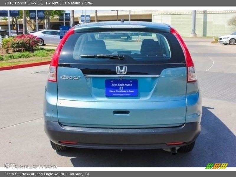 Twilight Blue Metallic / Gray 2013 Honda CR-V LX