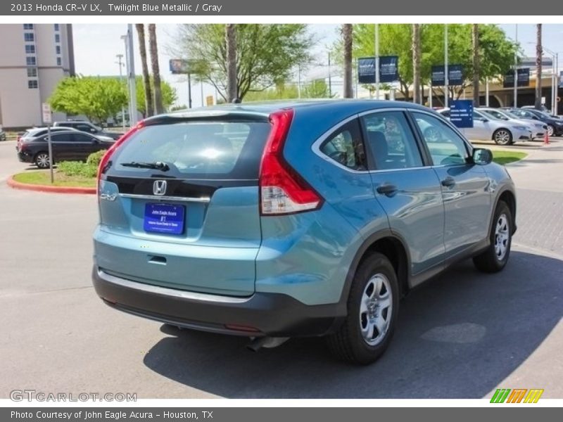 Twilight Blue Metallic / Gray 2013 Honda CR-V LX