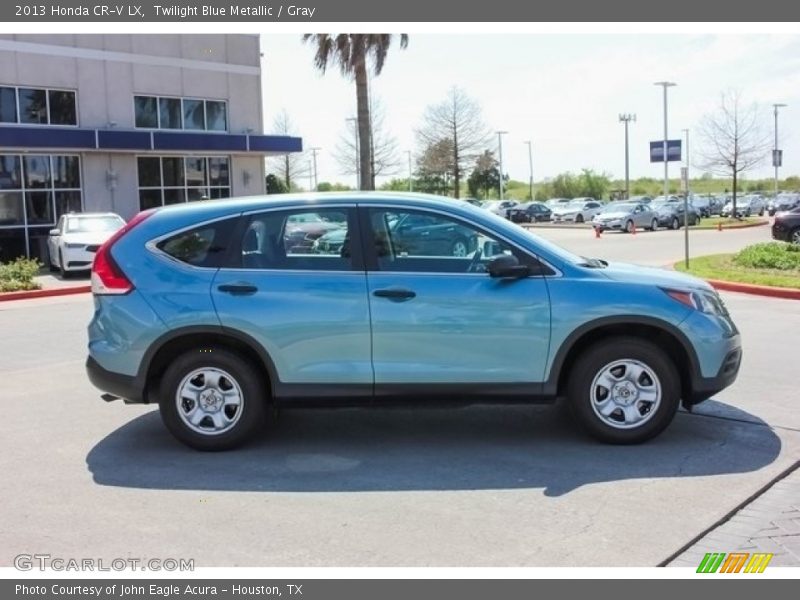 Twilight Blue Metallic / Gray 2013 Honda CR-V LX