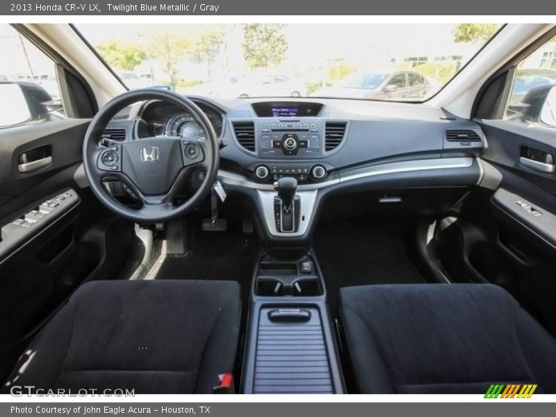Twilight Blue Metallic / Gray 2013 Honda CR-V LX