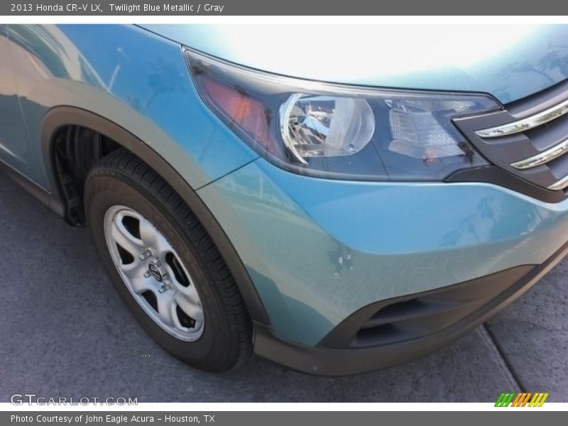 Twilight Blue Metallic / Gray 2013 Honda CR-V LX