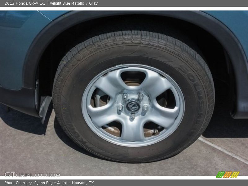 Twilight Blue Metallic / Gray 2013 Honda CR-V LX