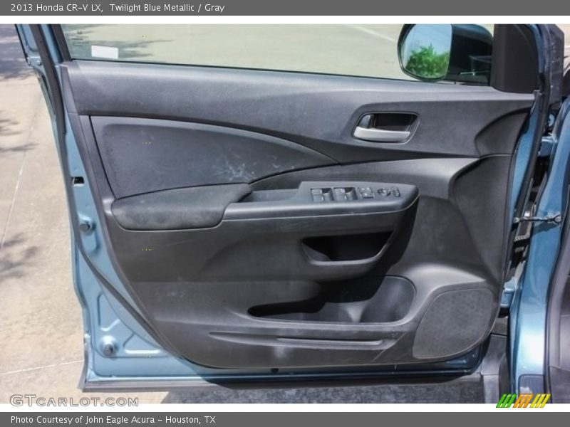 Twilight Blue Metallic / Gray 2013 Honda CR-V LX