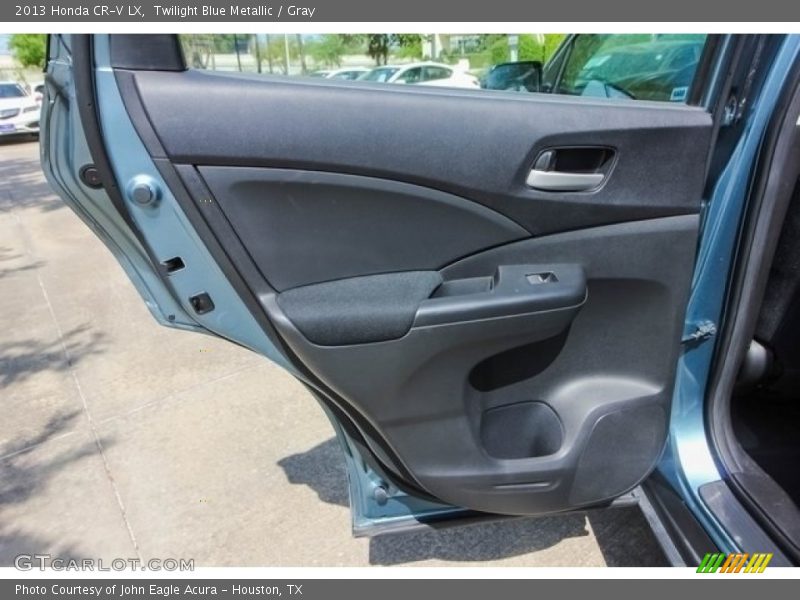 Twilight Blue Metallic / Gray 2013 Honda CR-V LX