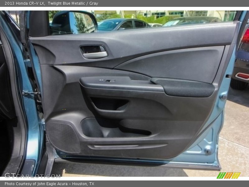 Twilight Blue Metallic / Gray 2013 Honda CR-V LX