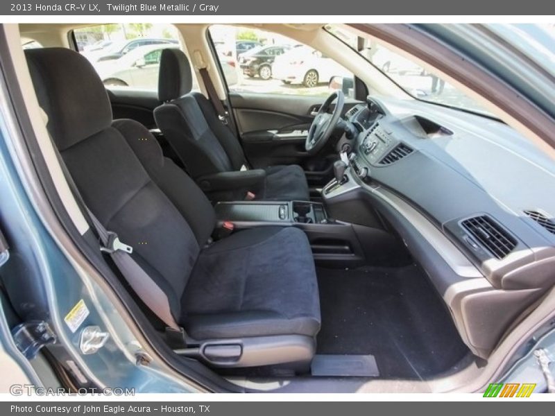Twilight Blue Metallic / Gray 2013 Honda CR-V LX