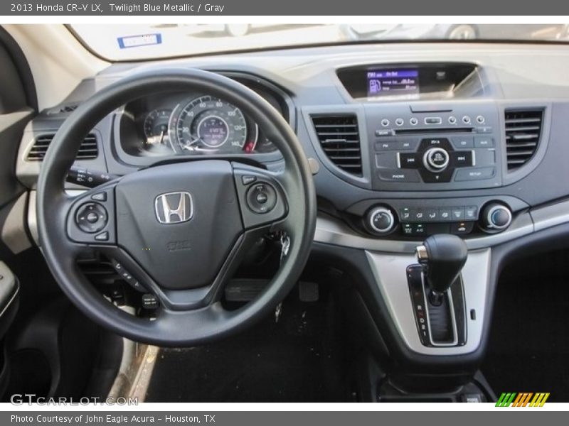 Twilight Blue Metallic / Gray 2013 Honda CR-V LX