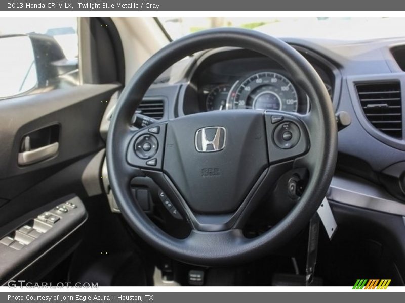Twilight Blue Metallic / Gray 2013 Honda CR-V LX