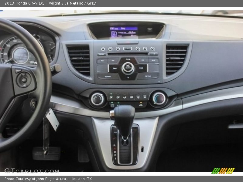 Twilight Blue Metallic / Gray 2013 Honda CR-V LX