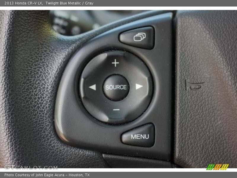 Twilight Blue Metallic / Gray 2013 Honda CR-V LX