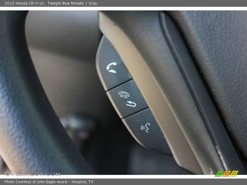 Twilight Blue Metallic / Gray 2013 Honda CR-V LX